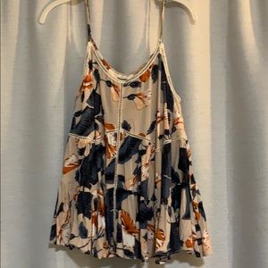 Floral tank top by Lela Sky
